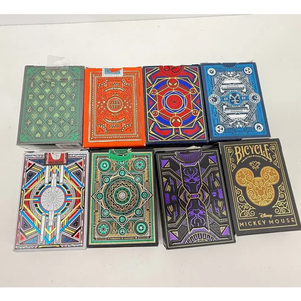 Bicycle Theory11 Disney Marvel Star Trek Collectible Playing Cards 8 Decks